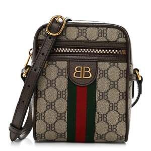 Gucci X Balenciaga Bb Supreme Web Mini #238398G10B